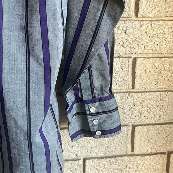 Vintage Ely Cattleman Western Pearl Snap button down - Picture 3 of 11